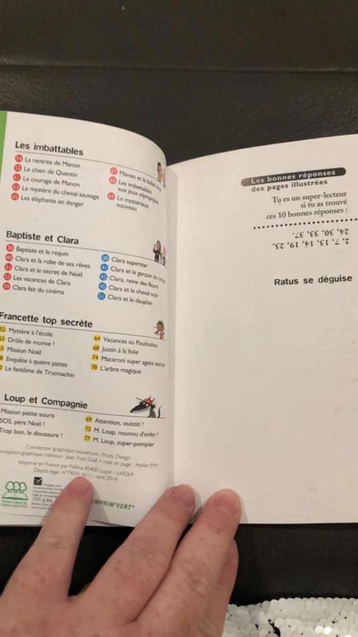 Livre de lecture Cp « Ratus se déguise » - photo numéro 4
