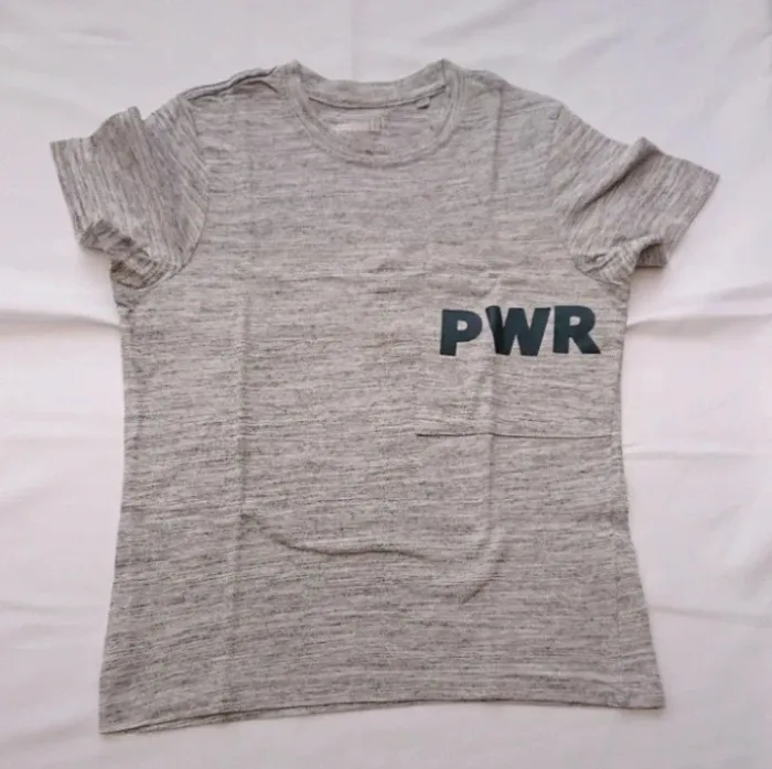 Tee-shirt gris chiné