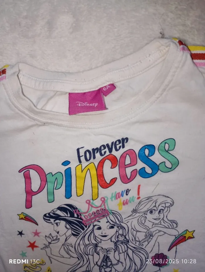 Tee shirt princesse - photo numéro 2