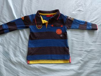 Polo manches longues 12 mois