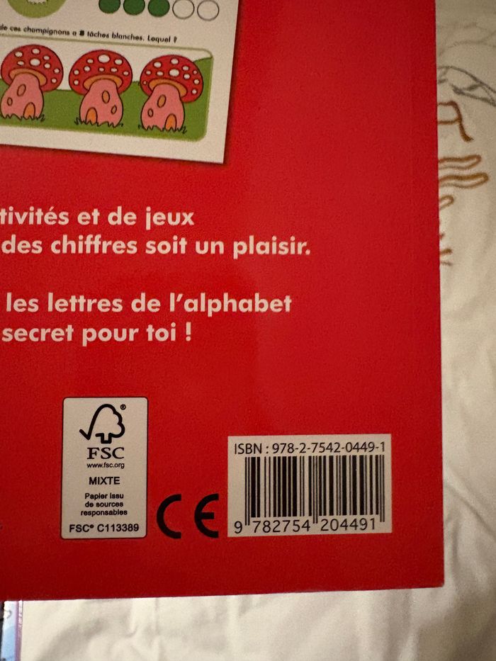 Cahier alphabet et chiffres à écrire 80 pages neuf - photo numéro 4