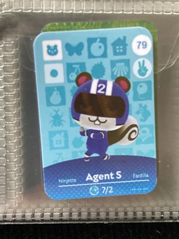 mini carte amiibo Agent S
