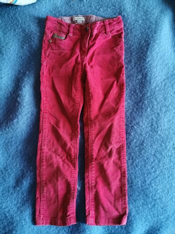 Pantalon velours vertbaudet