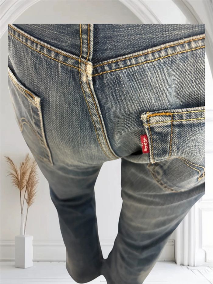 Jean Levi’s 501 Bleu - Taille 33x36 - Coupe Iconique - photo numéro 8