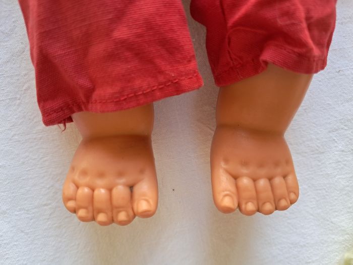 Poupée Bella 14008 yeux dormants marrons H 38 cm Vintage - photo numéro 6