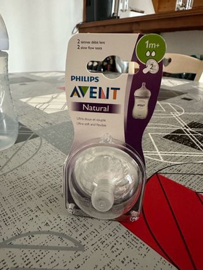 Lot de biberons + tétines AVENT - photo numéro 3