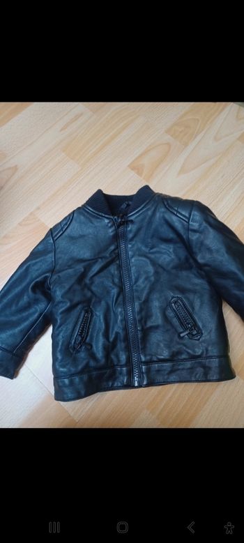 Blouson en cuir