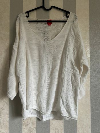Pull blanc Captain tortue taille 2
