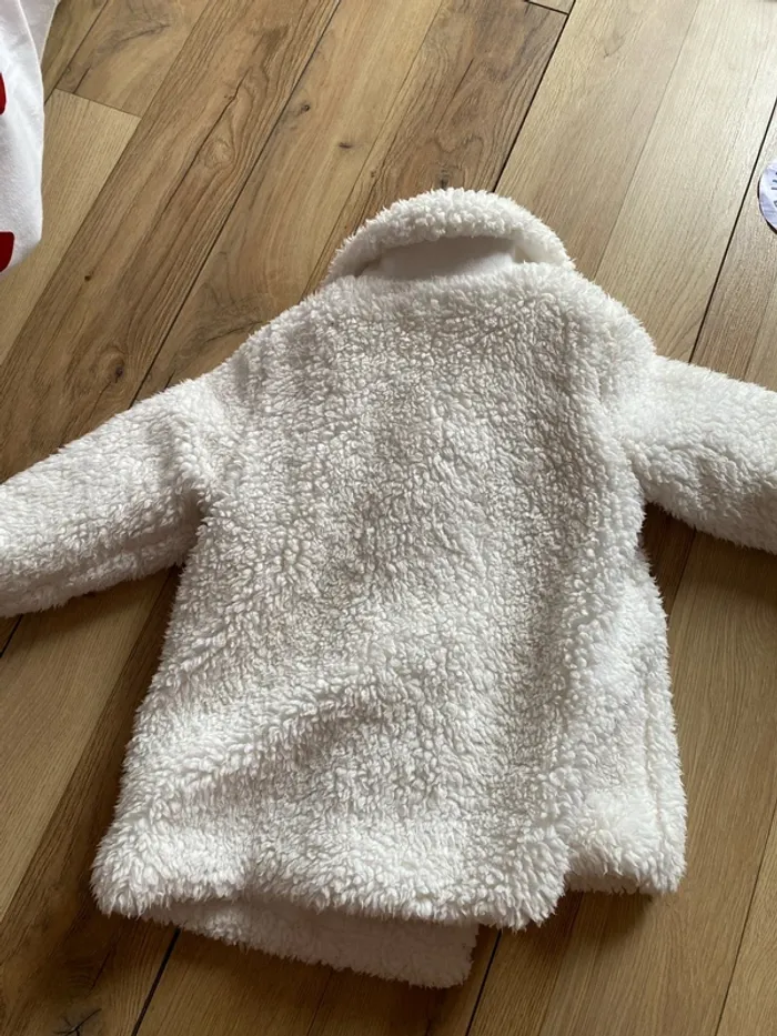 Manteau sherpa moumoute chaud 24 mois - photo numéro 5