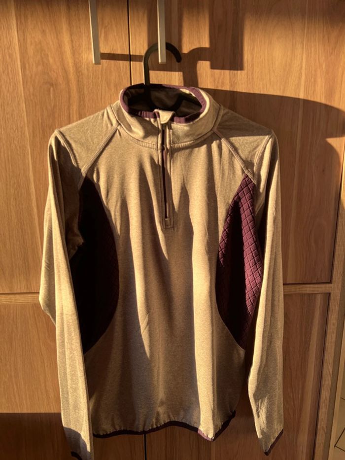 Sweat crivit gris et violet - photo numéro 8