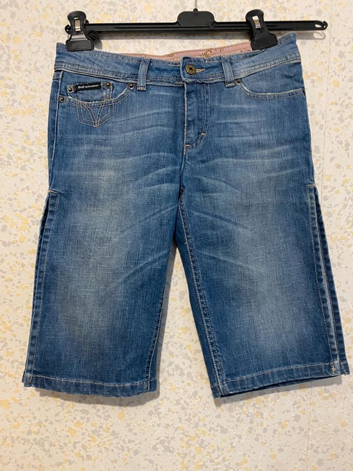 Short dolce & gabanna jean fendu 36 - photo numéro 4