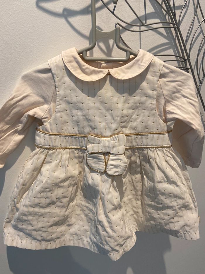 Ensemble sergent major fille 6 mois tenue fête Noël - photo numéro 3
