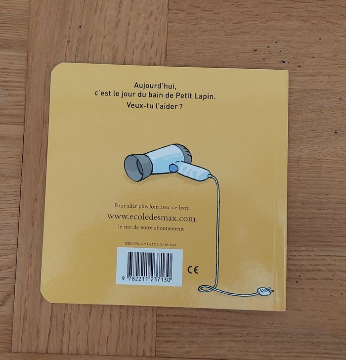 Au bain petit lapin ! - école des max - photo numéro 3
