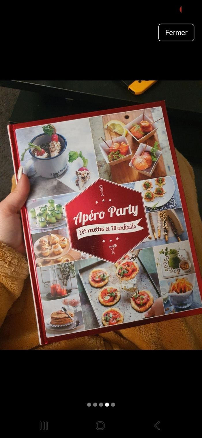 Lot livres de recette aperos - photo numéro 4
