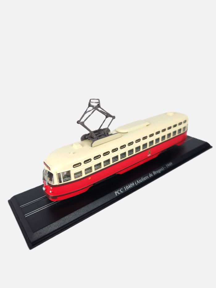 Tram Miniature PCC 10409 - Atlas Editions 1:87 - Ateliers de Bruges - 1949