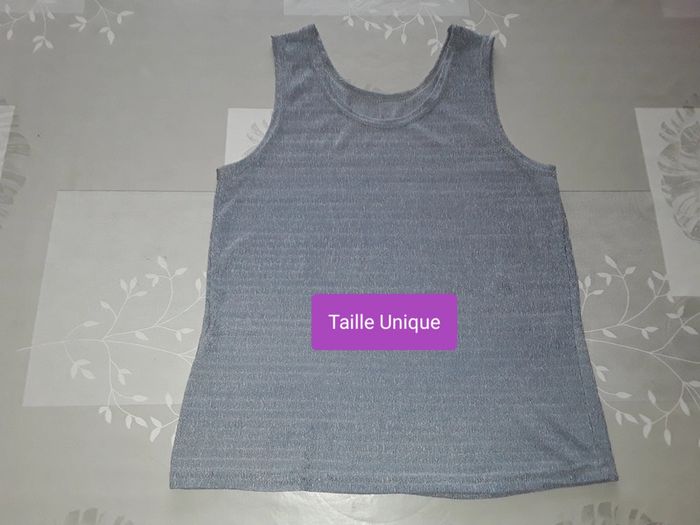 🔮 Débardeur Brillant Taille Unique 🔮