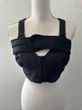 Soutien gorge de contention post opération noir Cereneasy Confort Cerecare 100C