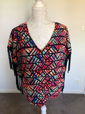 T-shirt franges taille 38