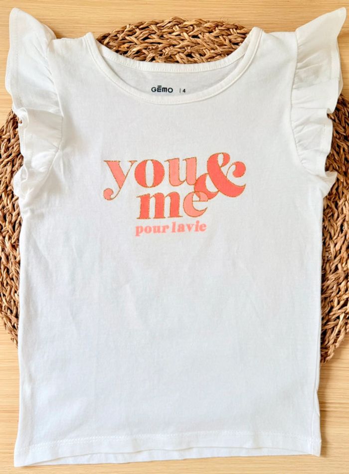 Lot 5 tee-shirts Gémo - photo numéro 5