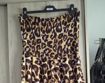 Jolie robe aux motifs léopard 