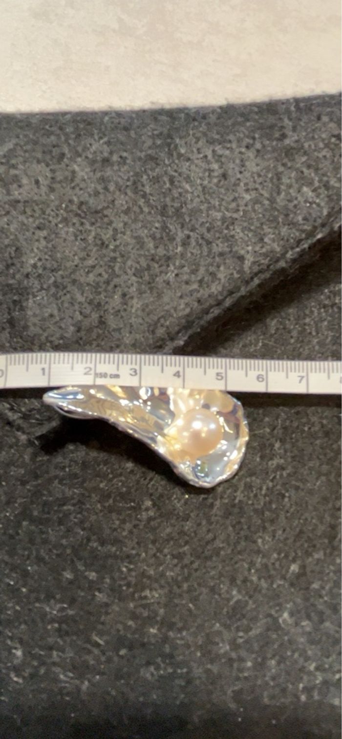 Pendentif en argent 925 avec une perle naturelle - photo numéro 9