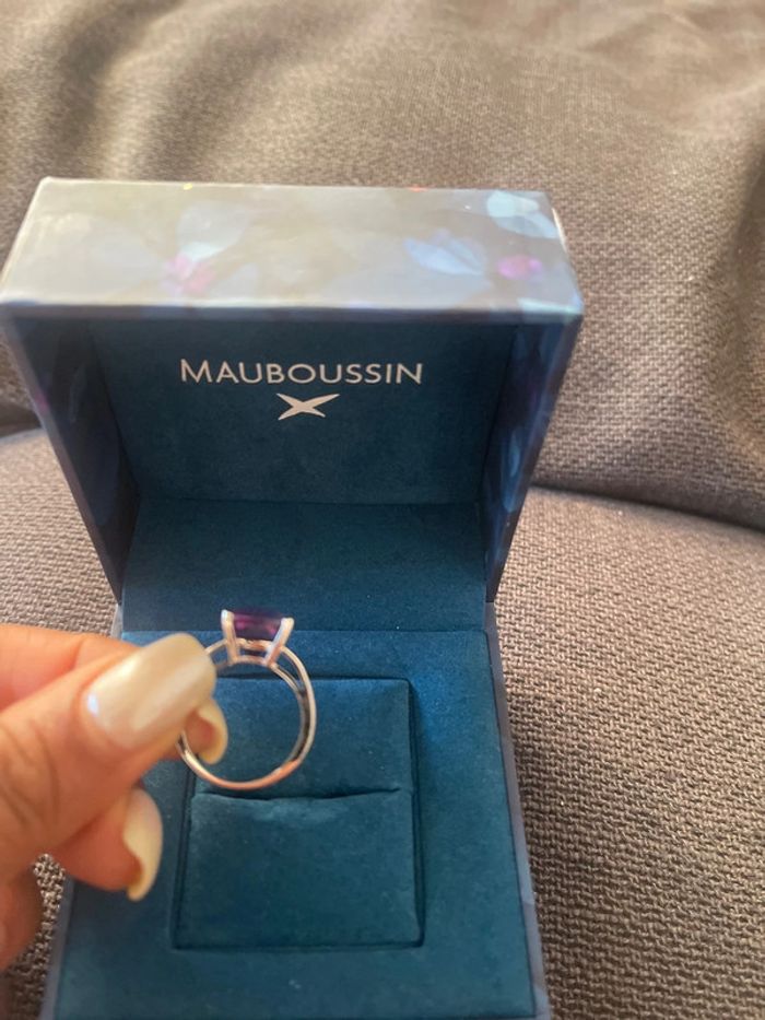 Bague mauboussin geule d’amour pierre violette - photo numéro 7