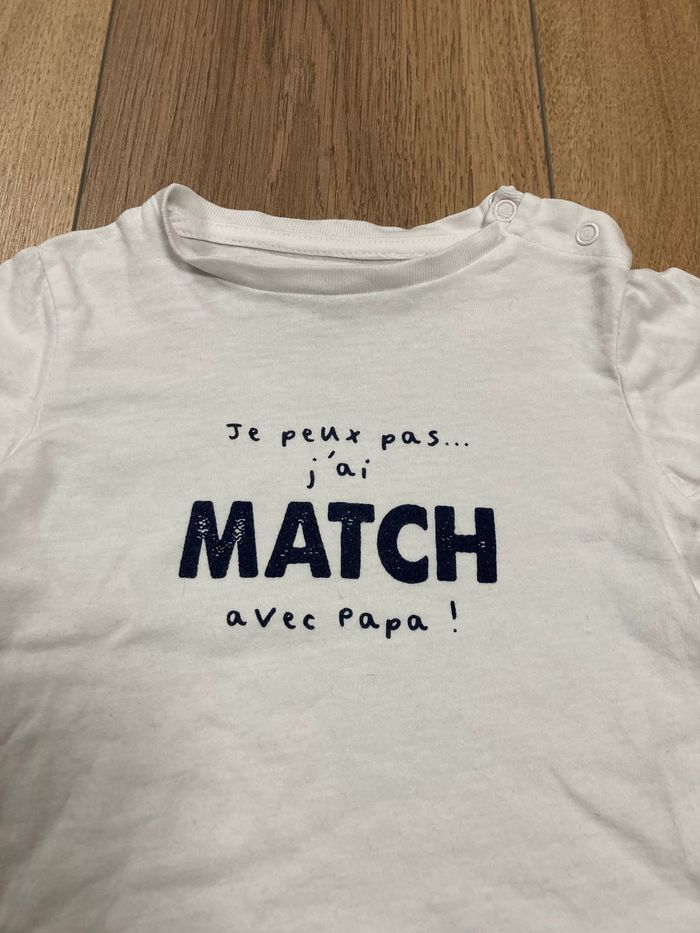 T-shirt manches longues blanc - photo numéro 3