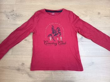 T-shirt fantaisie manches longues garçon, KIABI, taille 8 ans