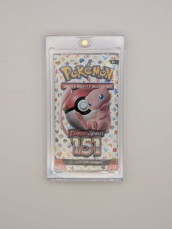 Lot de 5 Protection Booster Magnétique pokemon