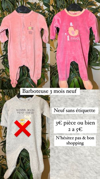 Grenouillère fille ou garçons