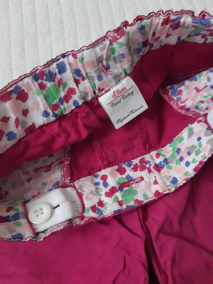 Pantalon rose S.Oliver 80 cm - photo numéro 5