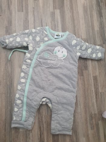 Combinaison smiley baby 3 mois