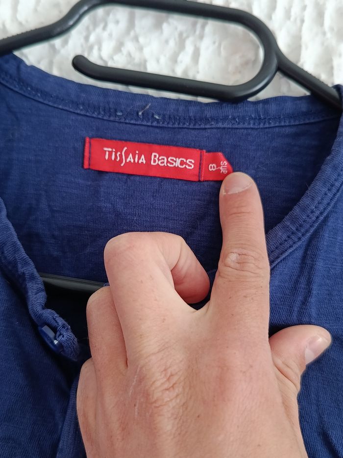 Tee-shirt bleu - photo numéro 3