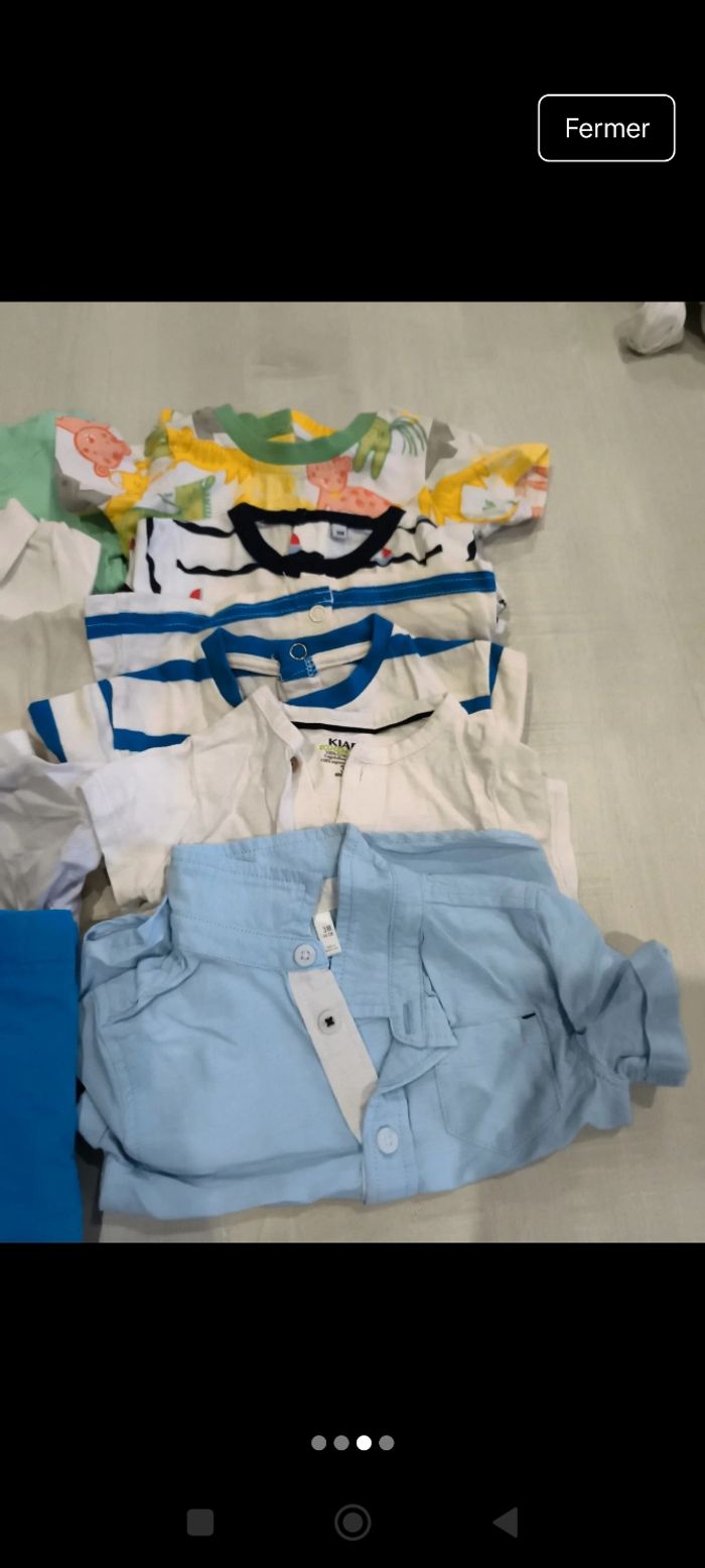 Lot vêtement bébé garçon - photo numéro 3