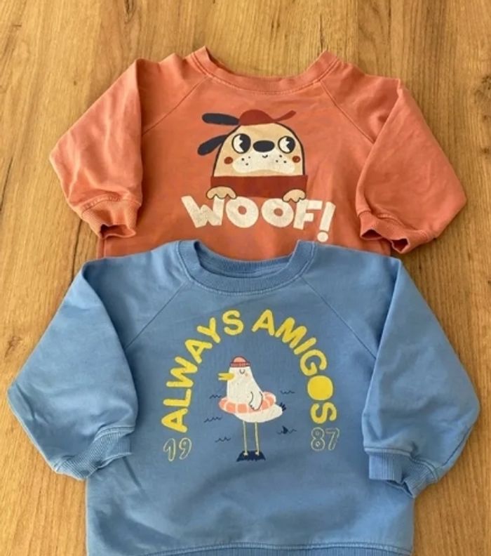 Lot de 2 pulls bébé