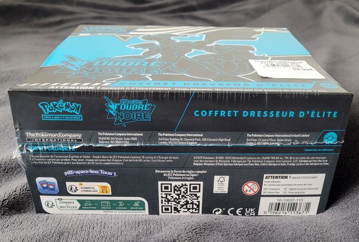 Coffret ETB collection foudre noir  écarlate et violet - photo numéro 2