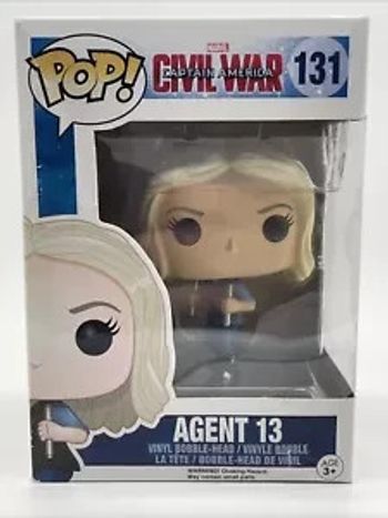 POP N°131 Marvel Captain America  Civil War Agent 13