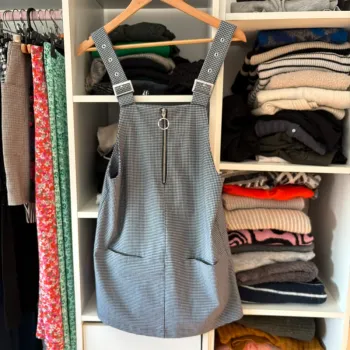 Robe Mango Vichy • bleu & blanc • 34 🌼