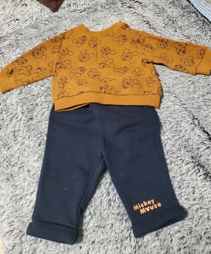 Ensemble Mickey Disney Baby 3 mois