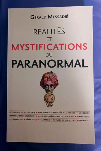 Livre : Réalité et mystifications du paranormal de Gérald Massadié
