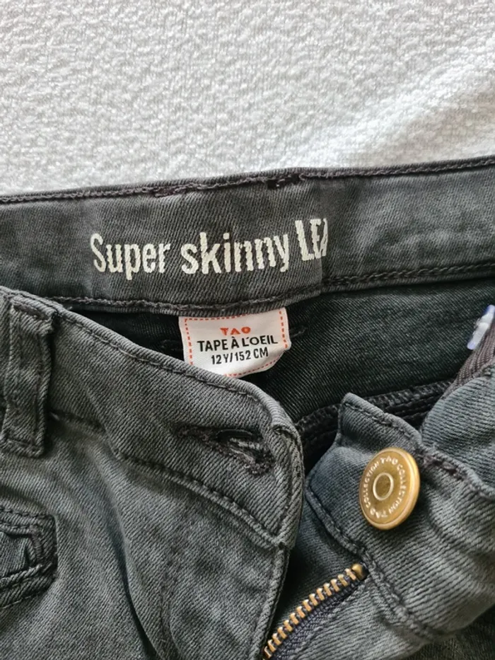 Lot de 5 jeans 12 ans - photo numéro 5