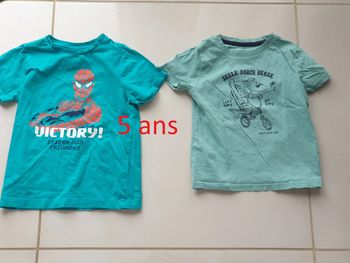2 t-shirt 5 ans n°6