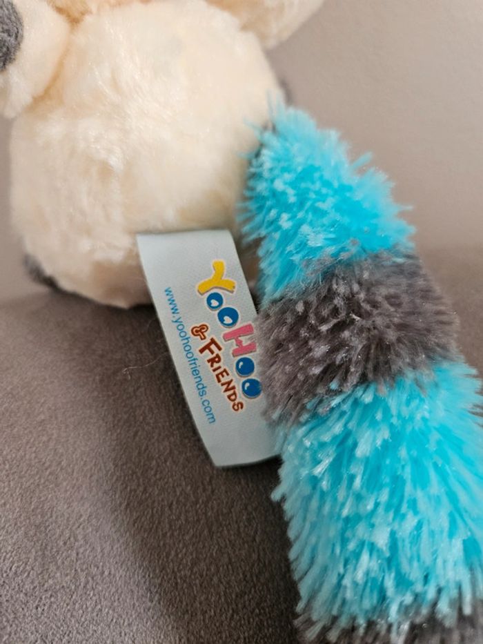 Peluche raton laveur Yoohoo & friends - photo numéro 4