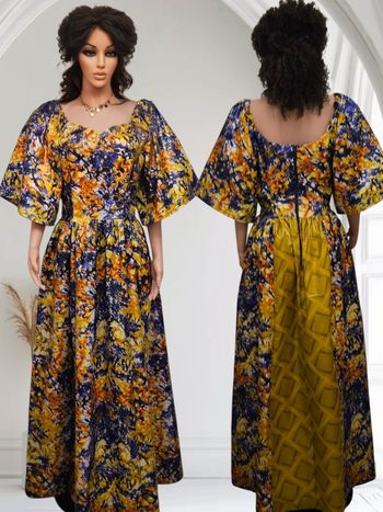 Robe longue bazzin