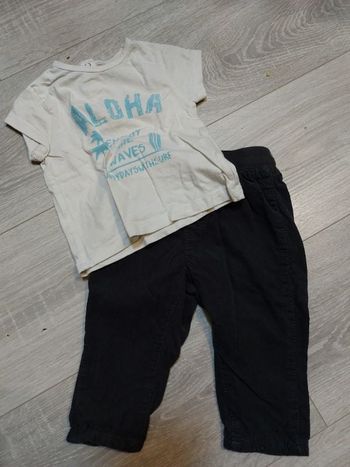 Ensemble pantalon / tee-shirt