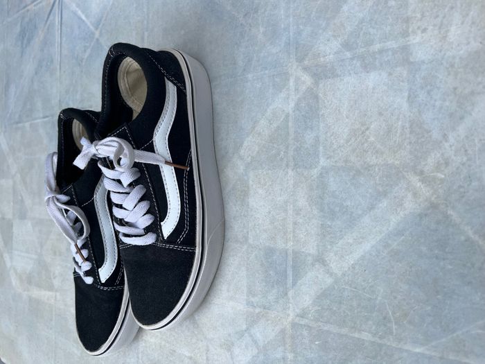 Basket Vans mixte 36 noires - photo numéro 3
