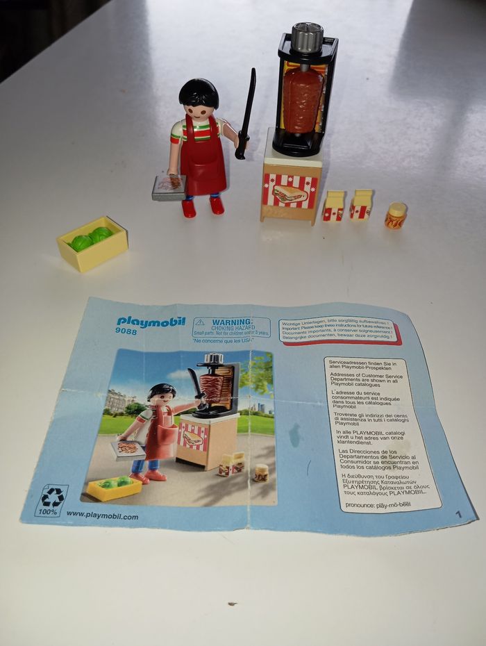 Playmobil kebab 90 88 - photo numéro 2