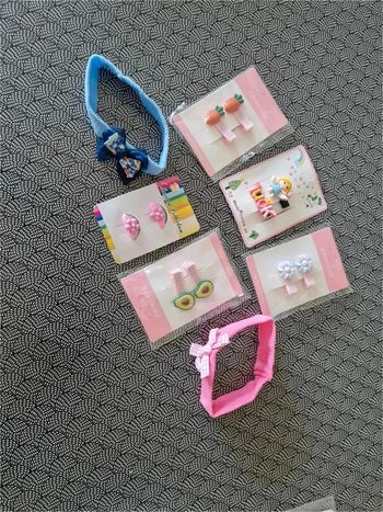 Lot accessoires cheveux bébé