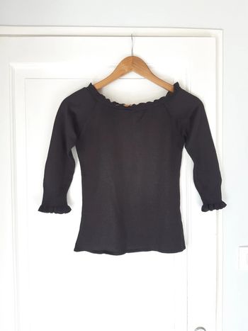 Pull fin manches 3/4