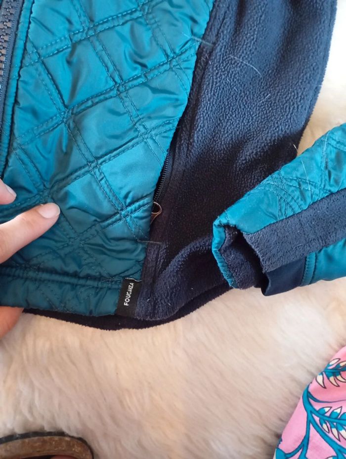 Fouganza 🐎 veste équitation polaire taille 8/9 ans - photo numéro 5